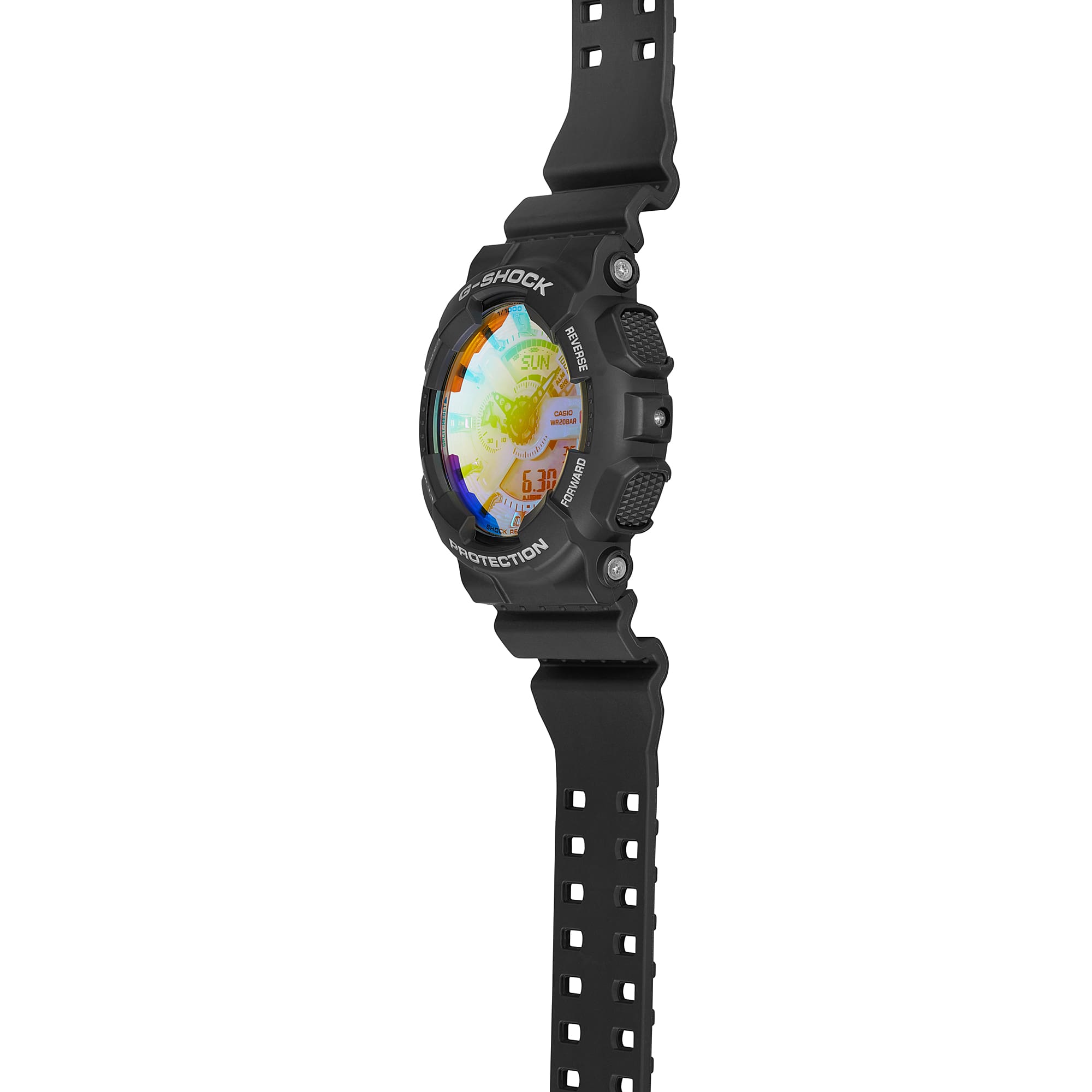 GA-110SR-1AJF #レインボーショック #レインボー蒸着 #ビッグケース 