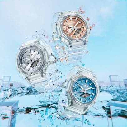 From top: GA-2100BM-7A5, GA-2100BM-7A8, GA-2100BM-7A2