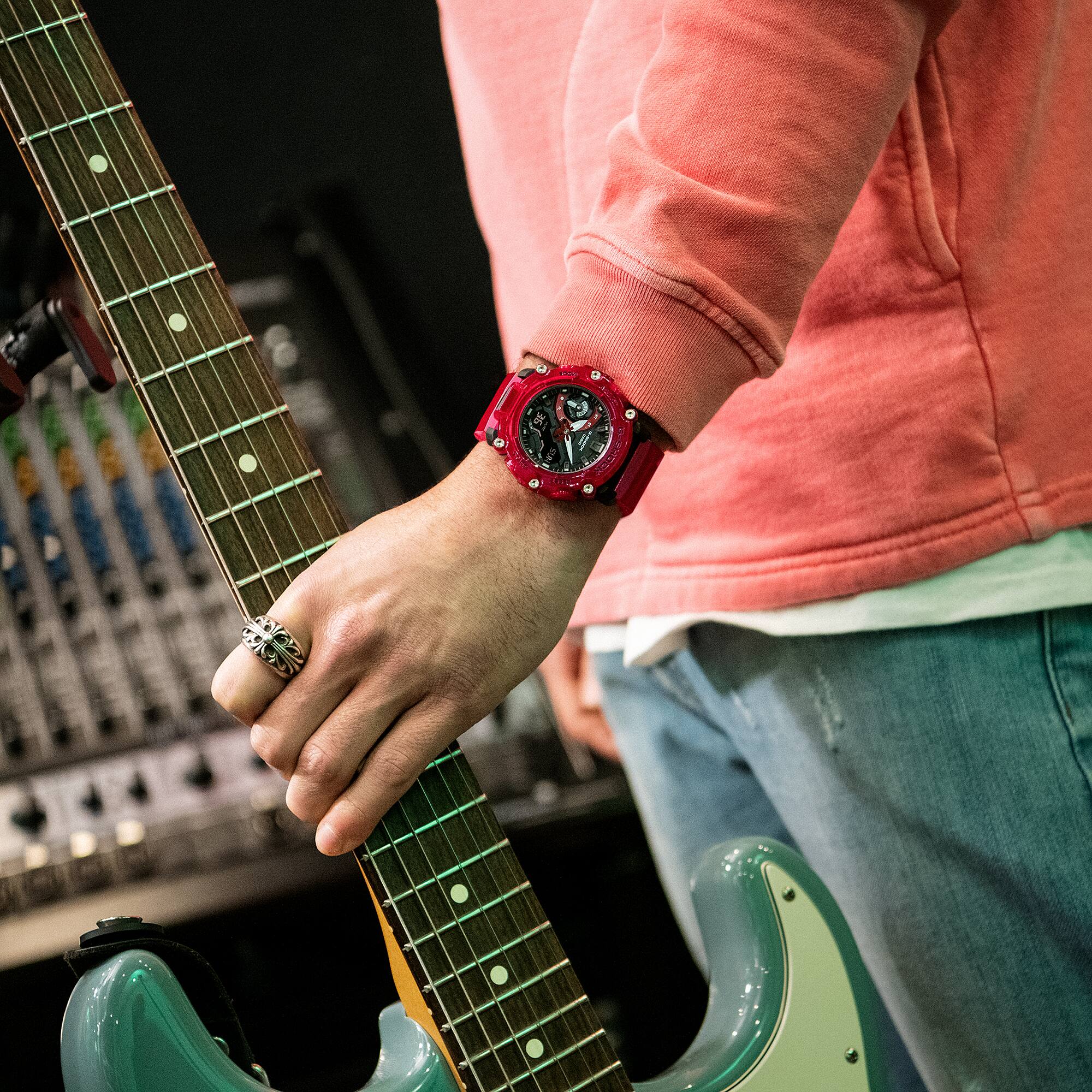 GA-2200SKL-4AJF #スケルトン #レッドケルトン G-SHOCK Sound Wave