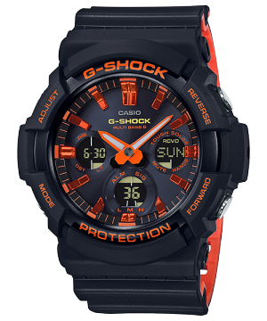 【ソーラー電波】カシオ　CASIO G-SHOCK  GAW-100BR-1A GAW-100BR-1AJFサポートページ | CASIO