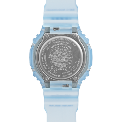 GA-B2100KB-2A 「Love The Sea And The Earth」シンボルマークを刻印した裏蓋