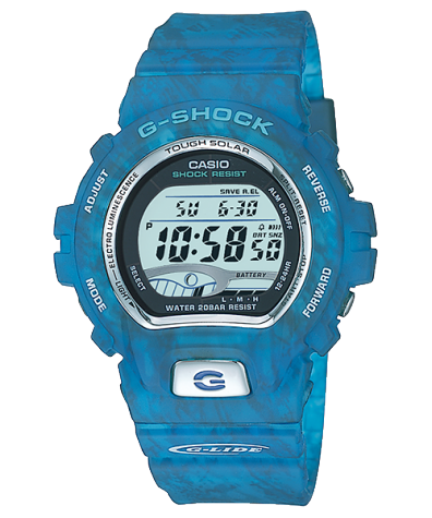 【二次電池交換済】CASIO カシオ G-SHOCK タフソーラー GL-220 GL-220-2JFサポートページ | CASIO