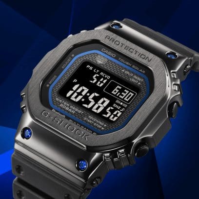 GMW-B5000SB-1A2 強さを映す、美しい輝きのブルーサファイア