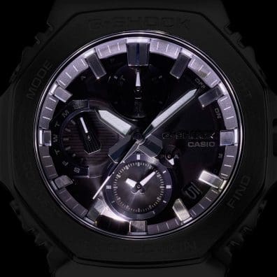サカモト　G-ショック クールなフルメタルブラック G-SHOCK | CASIO - スケルトン