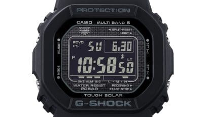 GW-5000HS-1 初代G-SHOCKをオマージュした フェイスデザイン