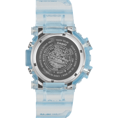 GW-8202K-2 スクリューバックには「Love The Sea And The Earth」シンボルマークを刻印