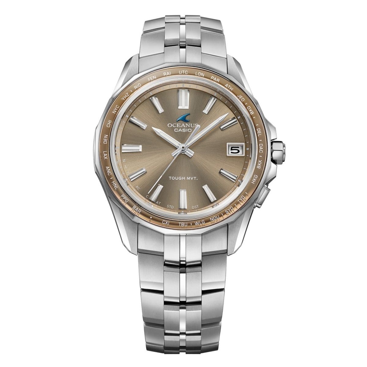 CASIO オシアナス　OCW-S400A-5AJF ペールベージュ OCW-S400A-5AJF | CASIO