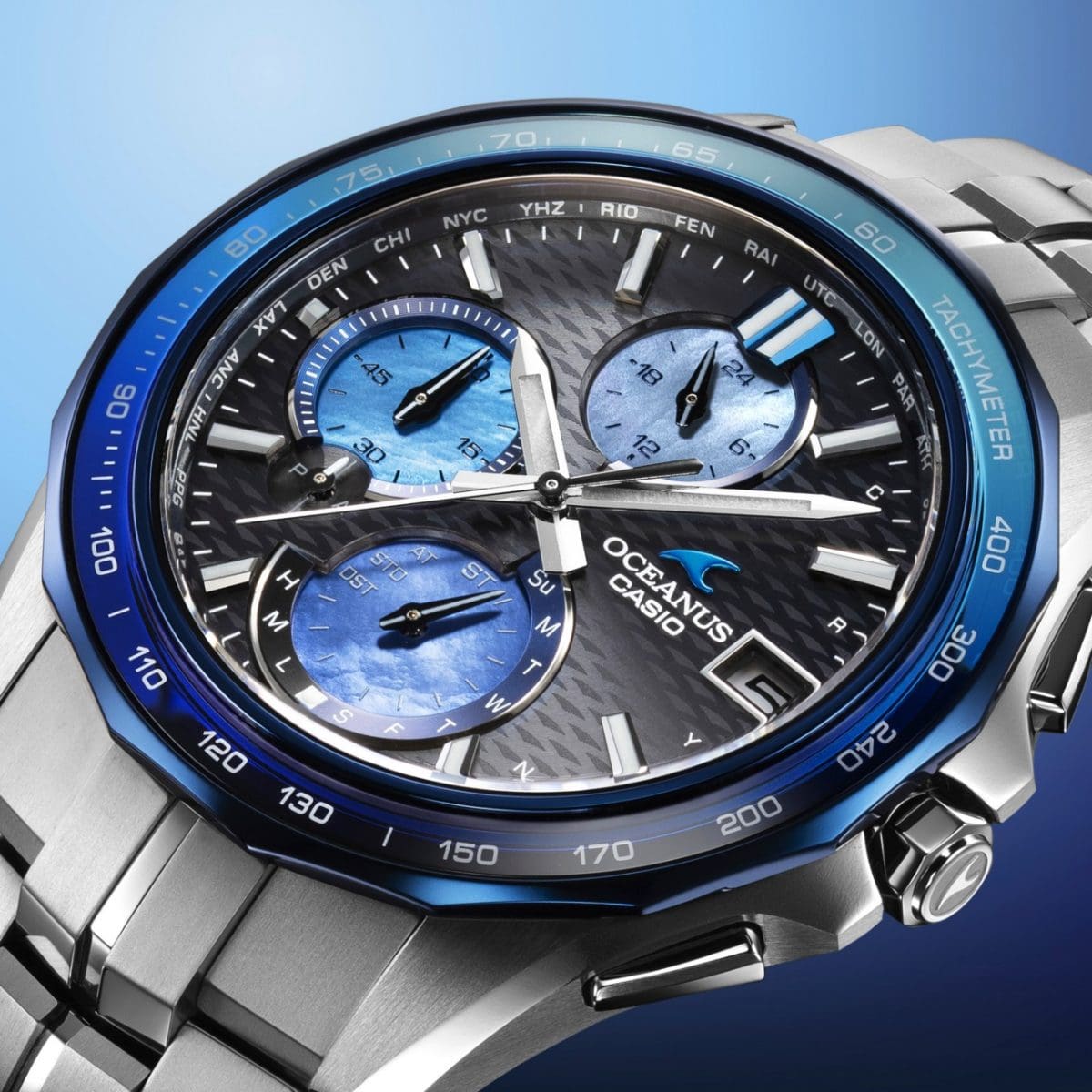 OCW-S7000AP-1A 響き合う、藍の深み、青の輝き。