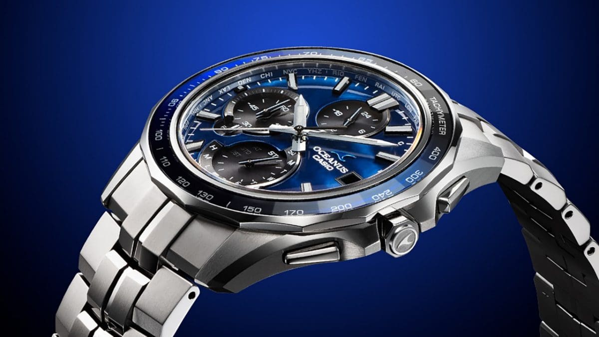 OCW-S7000BV-2A OCEANUS Mantaが受け継ぐ 上質のスリムスタイル