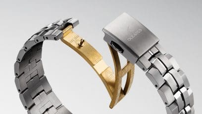OCW-S7000SS-2A 特別モデルにふさわしい 記念刻印入り中留