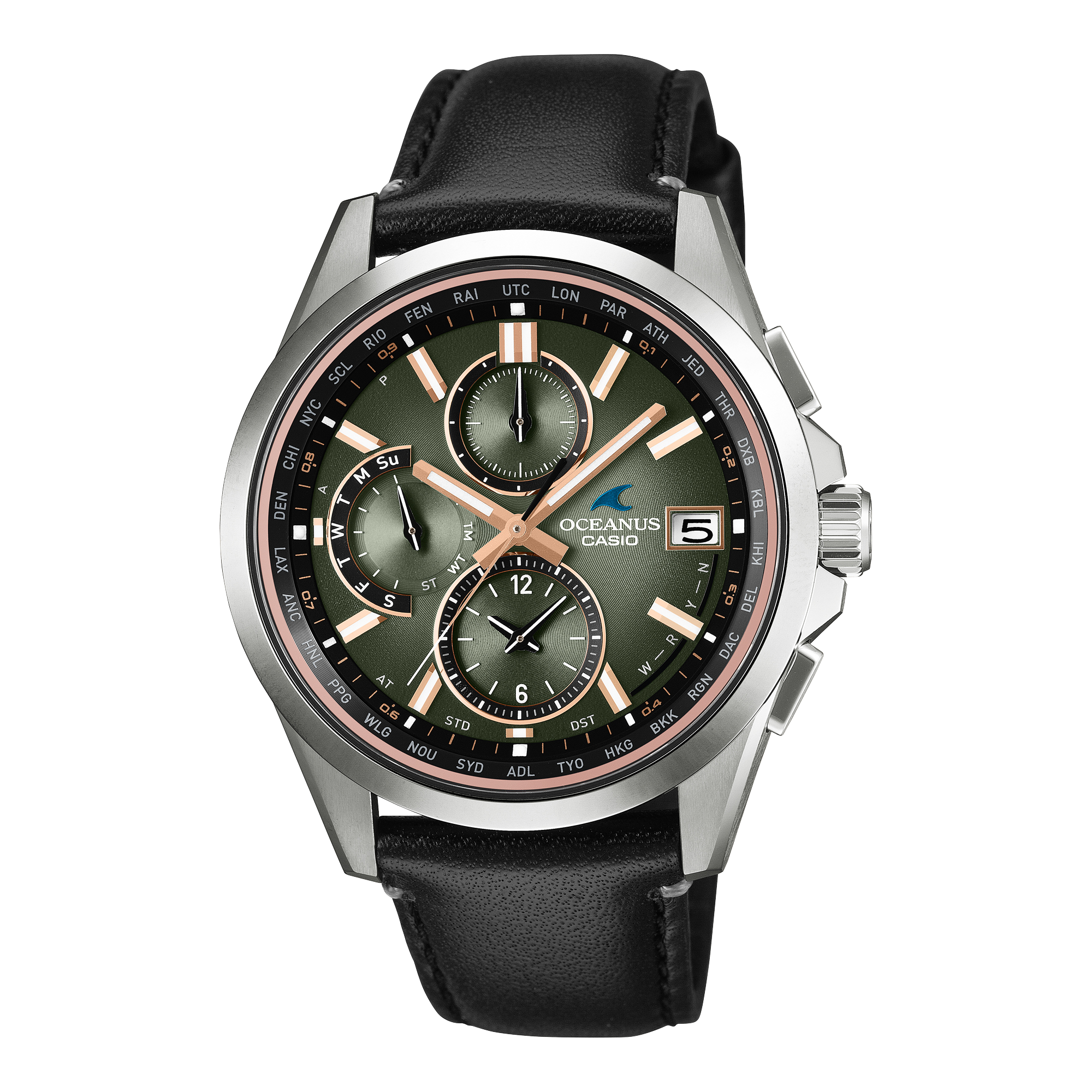 CASIO OCEANUS メンズ腕時計 ブラック OCW-T2600 OCW-T2600RL-3AJR | CASIO