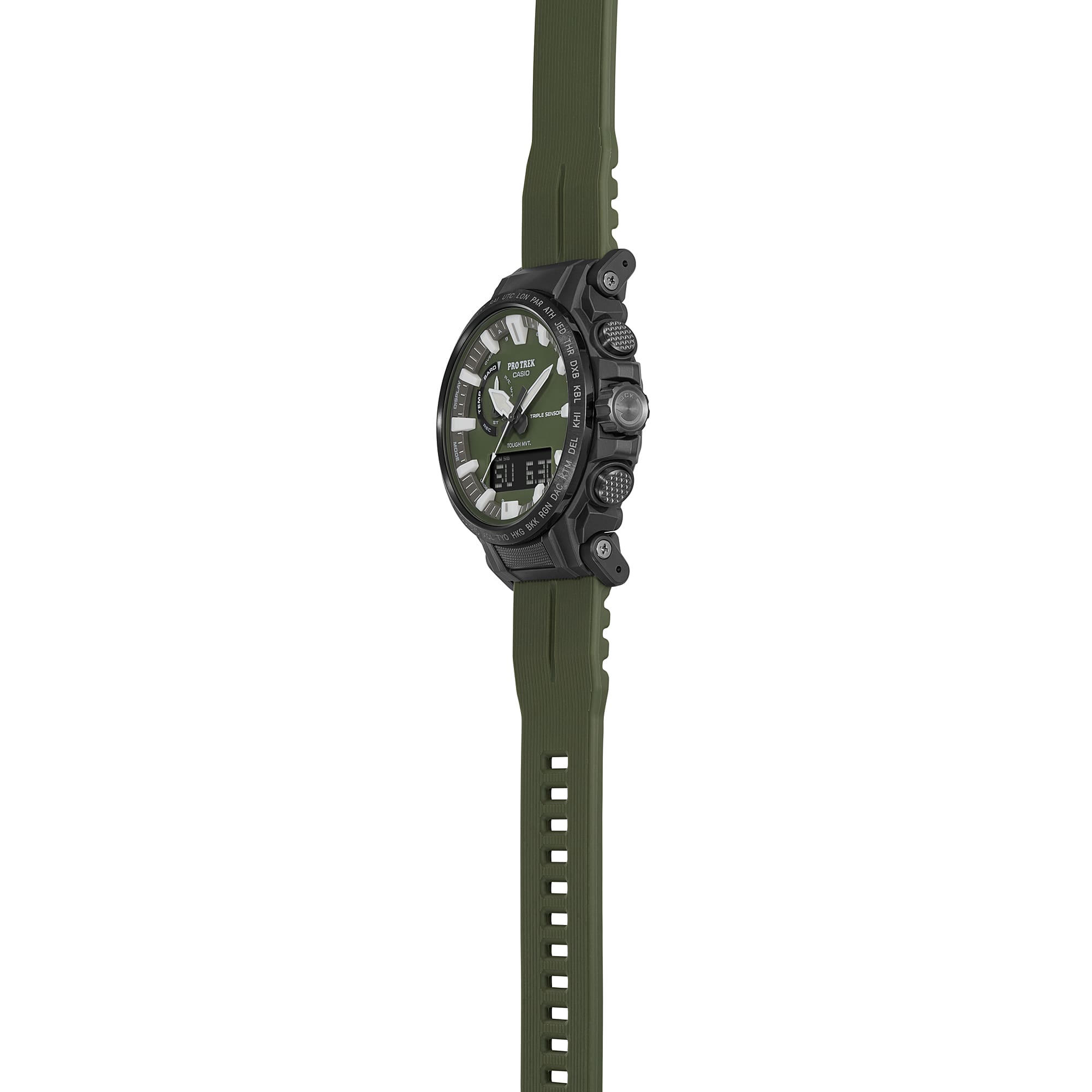 PRW-61Y-3JF #カーキ #プロトレック #PROTREK #バイオマス