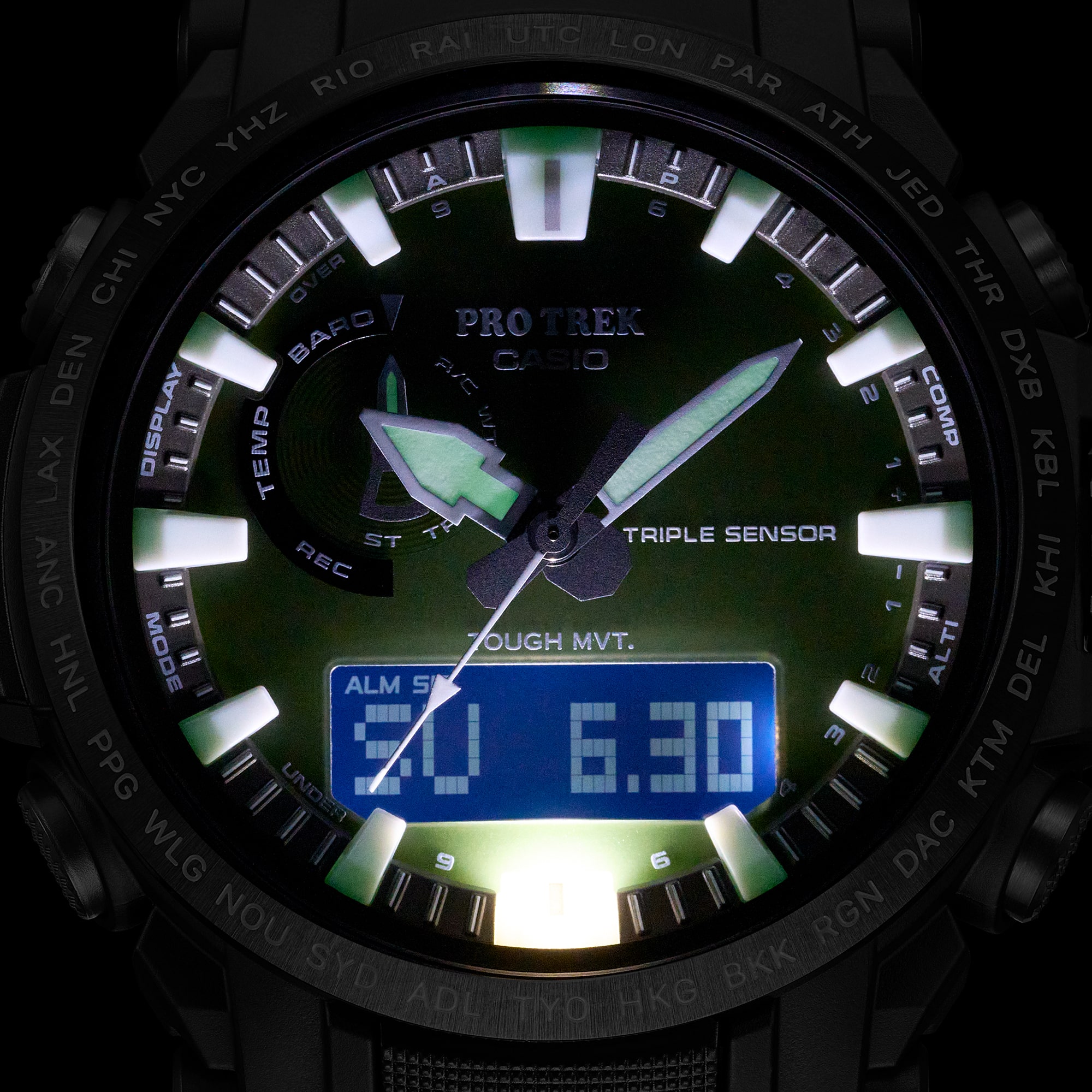 CASIO PRO TREK PRW-61Y カーキ　プロトレック Amazon.co.jp: [カシオ] 腕時計 プロトレック 【国内正規品