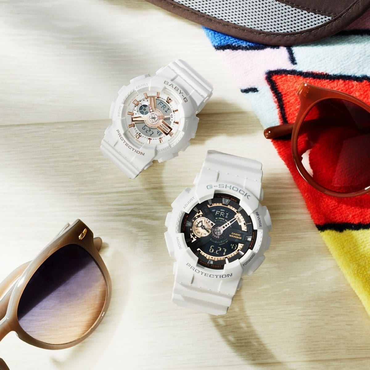 GA-110RG-7AJF×BA-110XRG-7AJF | CASIO