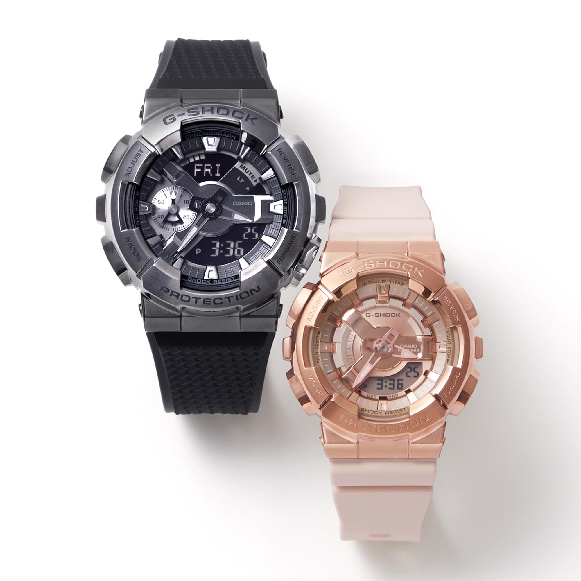 GM-110BB-1AJF×GM-S110PG-4AJF | CASIO
