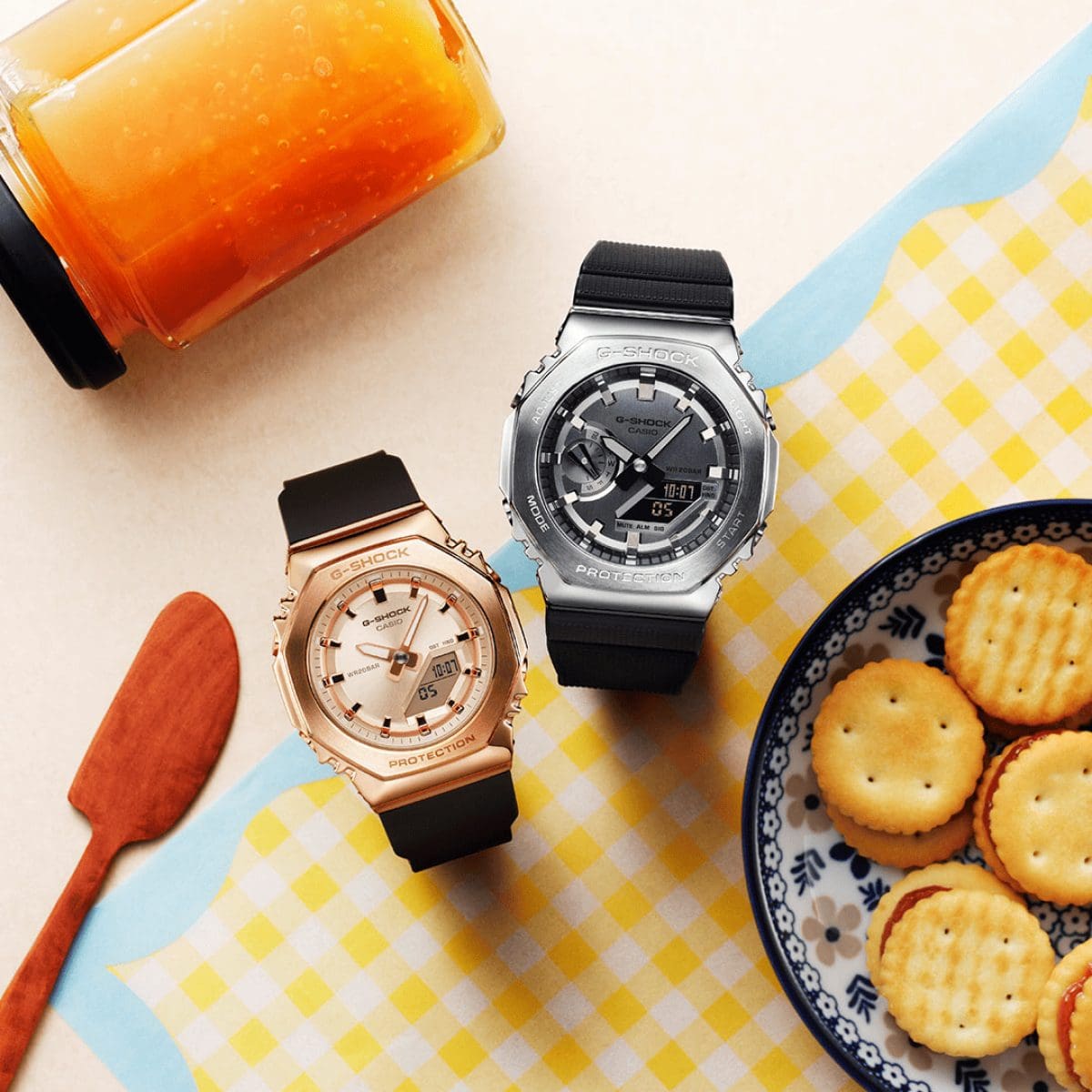 GM-2100-1AJF×GM-S2110PG-1A4JF | CASIO
