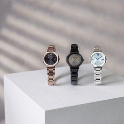 From left: SHS-4529CG-1A, SHS-4529BD-8A, SHS-4529D-7A