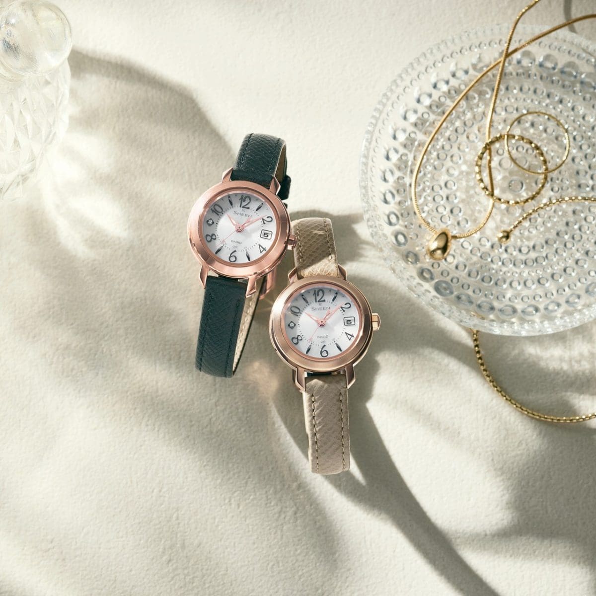 From left: SHW-5300PGL-7A, SHW-5300CGL-7A