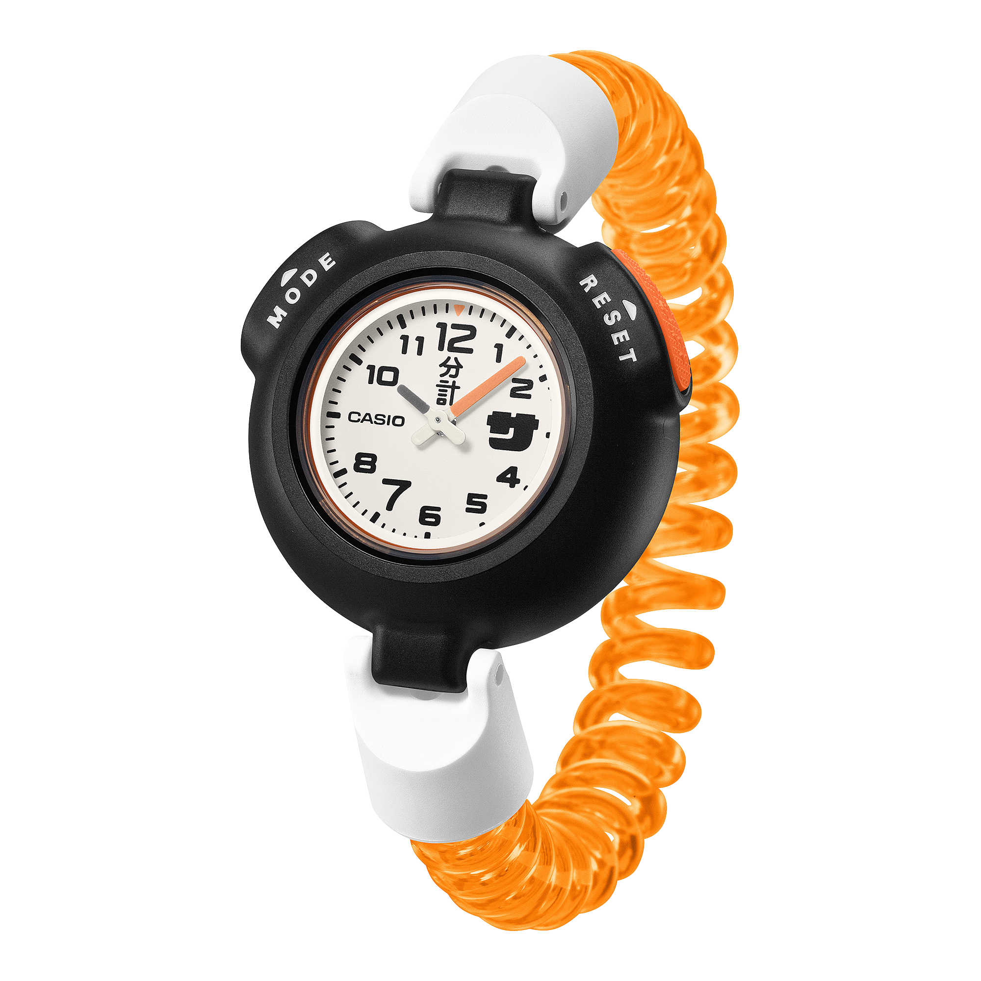 サ時計 SAN-100H-7BJR CASIO サウナ専用腕時計 オレンジ SAN-100H-7BJR | CASIO