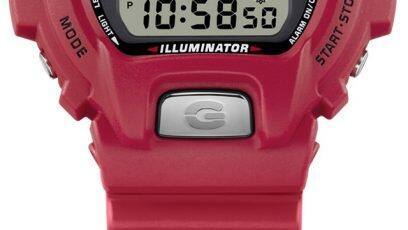 DW-6900TR-4 ប៊ូតុងខាងមុខ៖ សមាសធាតុលោហៈដែលបន្ថែមការទាក់ទាញបែបវាយនភាព