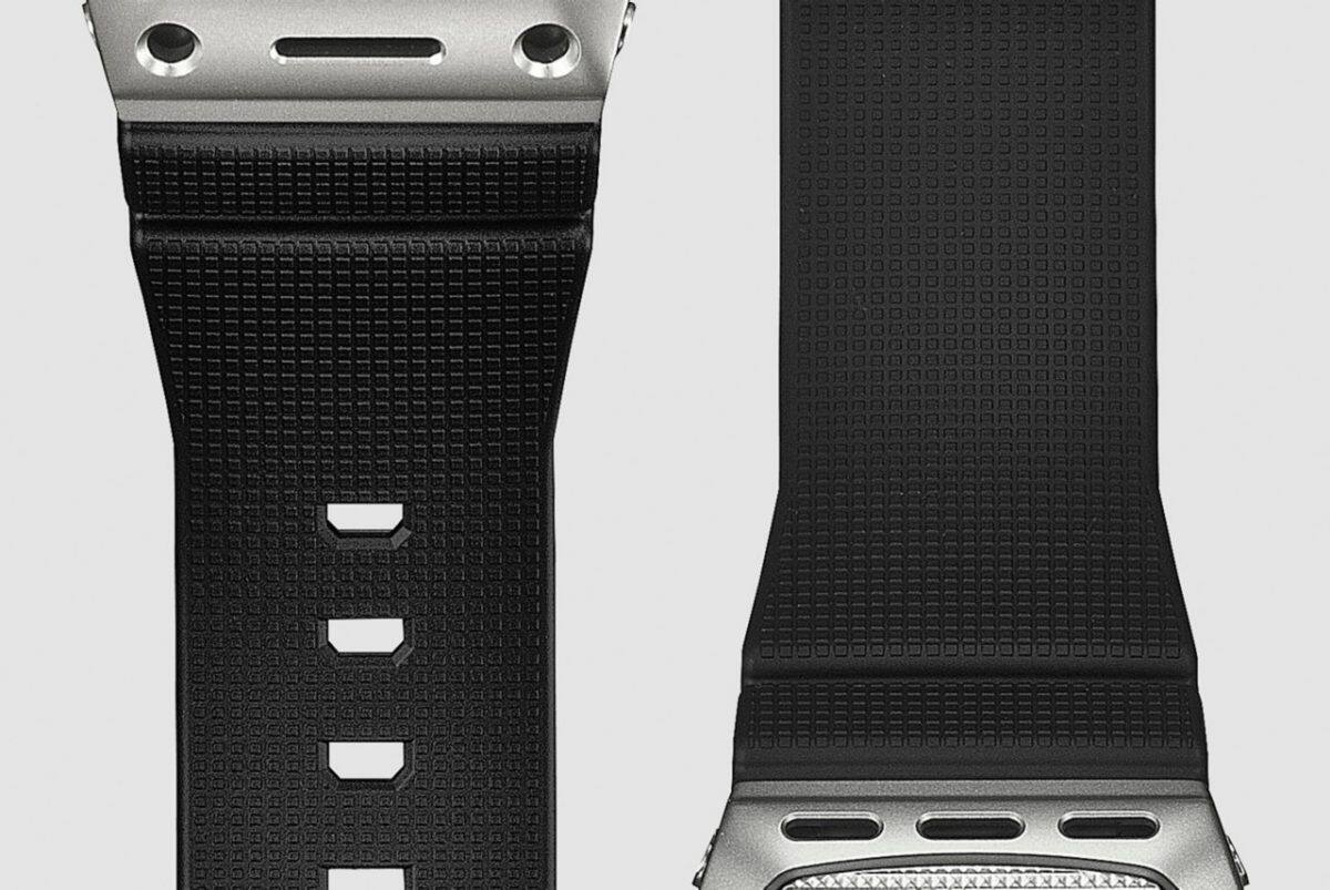 GM-5600M-1 ខ្សែនាឡិកាដែលមានសណ្ឋានវាយនភាពស៊ីគ្នានឹងសម្លៀកបំពាក់ធម្មតា