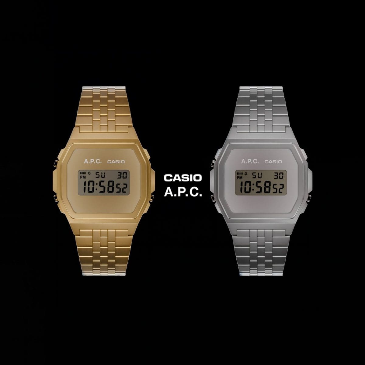 CASIO A1000ACD-7 시계 실버 #2