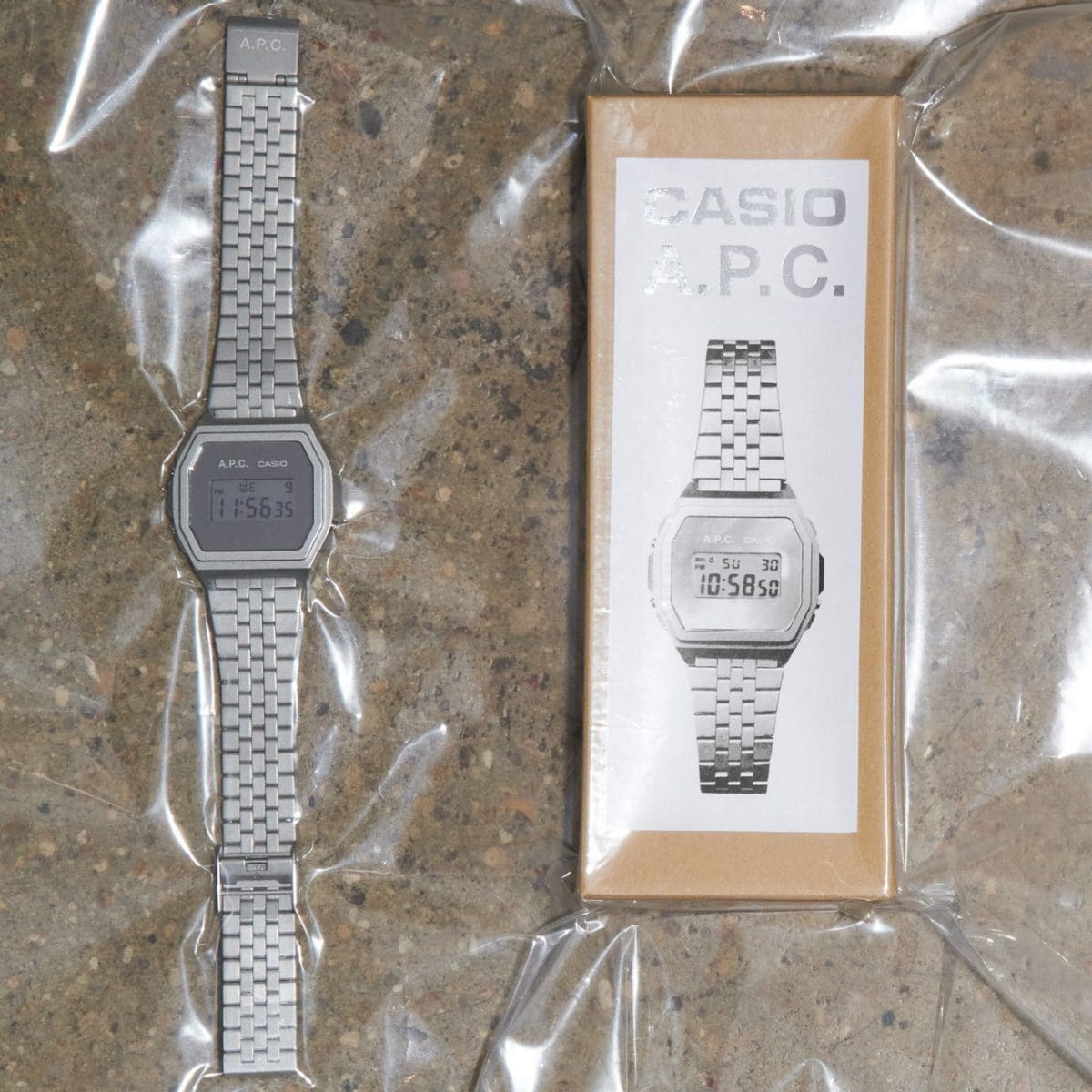 CASIO A1000ACD-7 시계 실버 #3