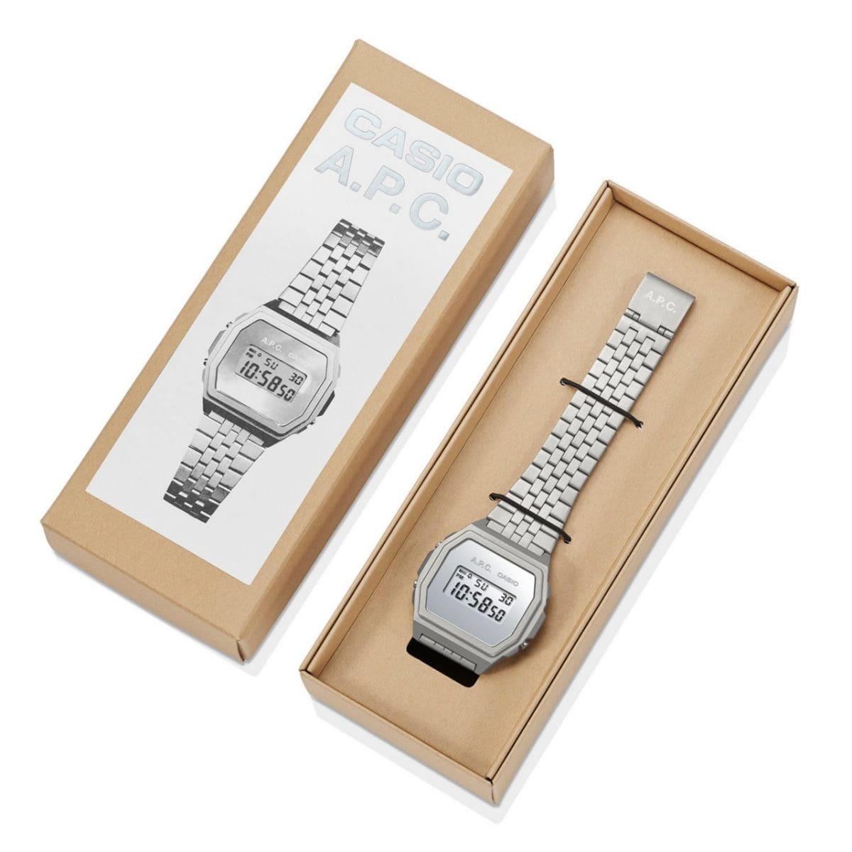 CASIO A1000ACD-7 시계 실버 #10