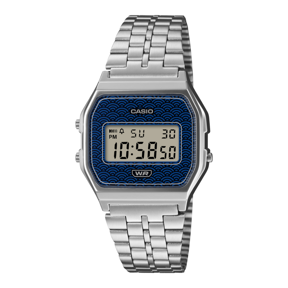 CASIO A159WEVJ-2 시계 실버 #1