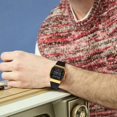 CASIO A168WEGB-1B 시계 골드 #2