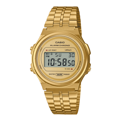 CASIO A171WEG-9A 시계 골드 #1