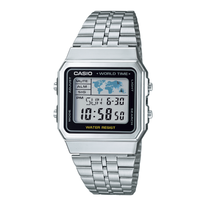 CASIO A500WA-1 시계 실버 #1