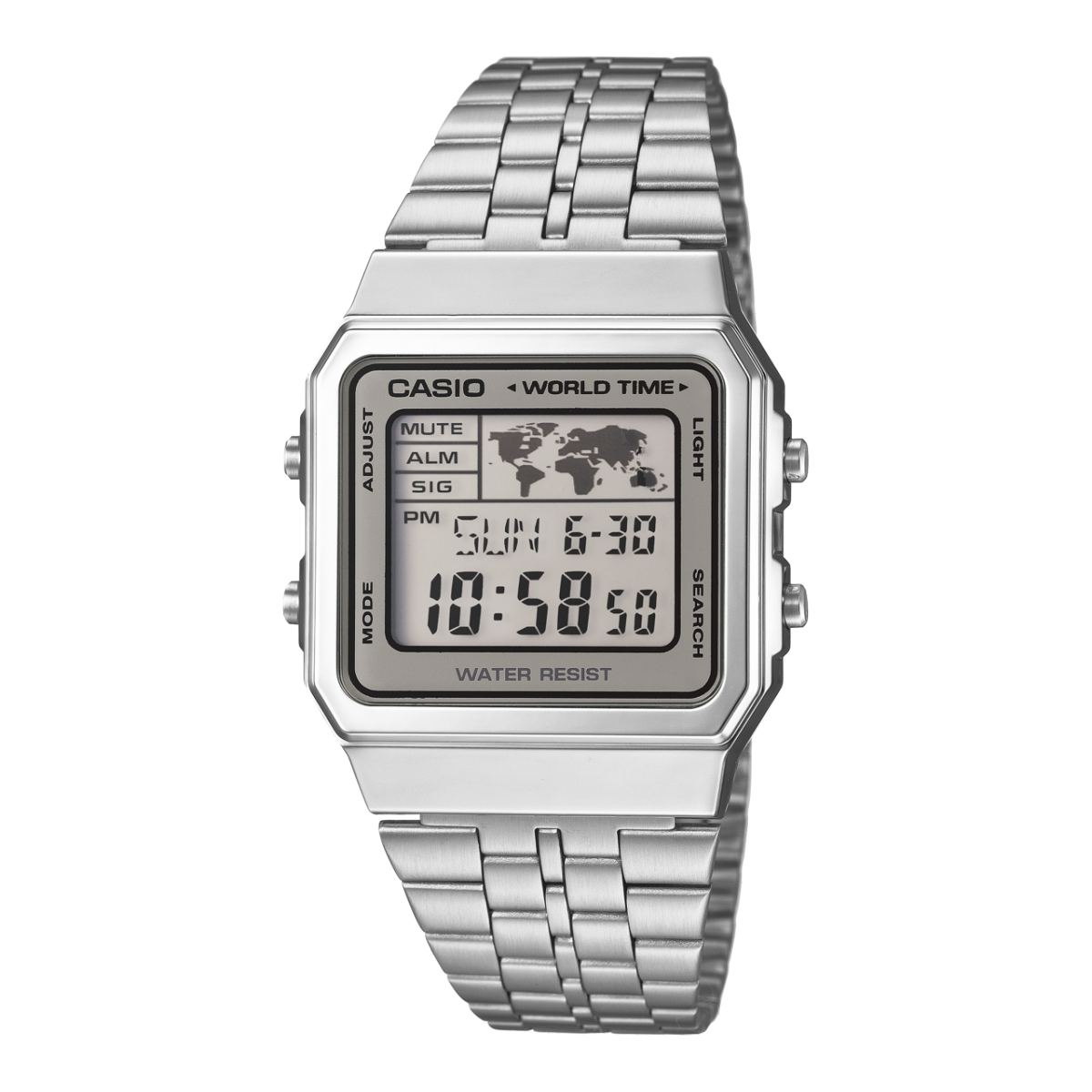 CASIO A500WA-7 시계 실버 #1