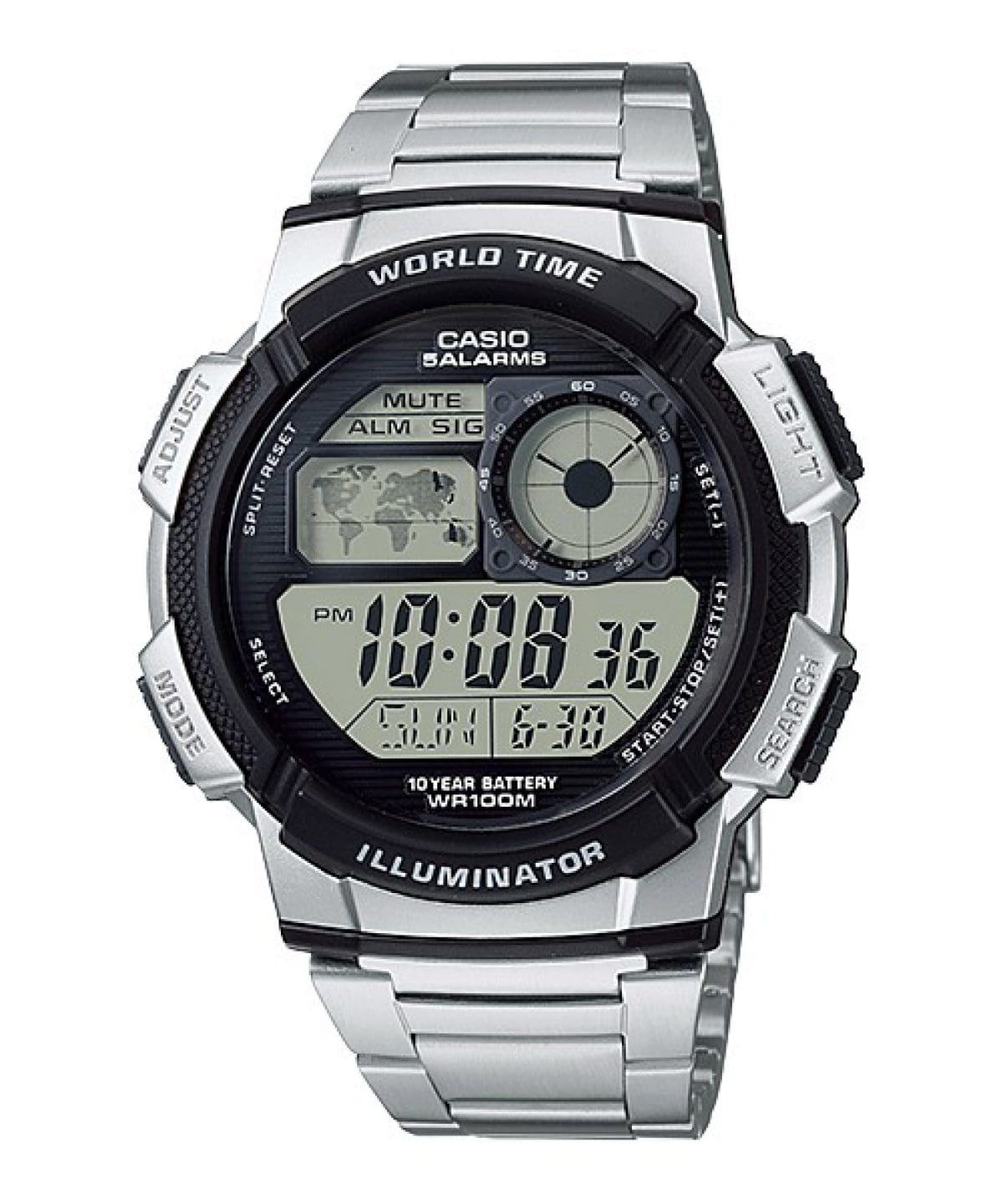 CASIO AE-1000WD-1AV 시계 블랙 #1