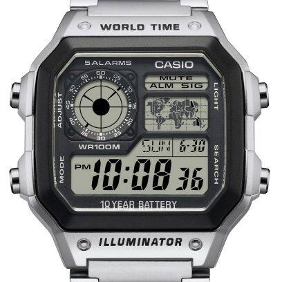 CASIO AE-1200WHD-1AV 시계 블랙 #5