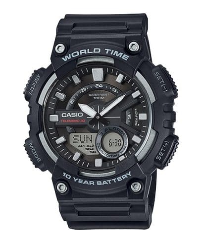 CASIO AEQ-110W-1AV 시계 실버 #1