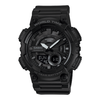 CASIO AEQ-110W-1BV 시계 블랙 #1