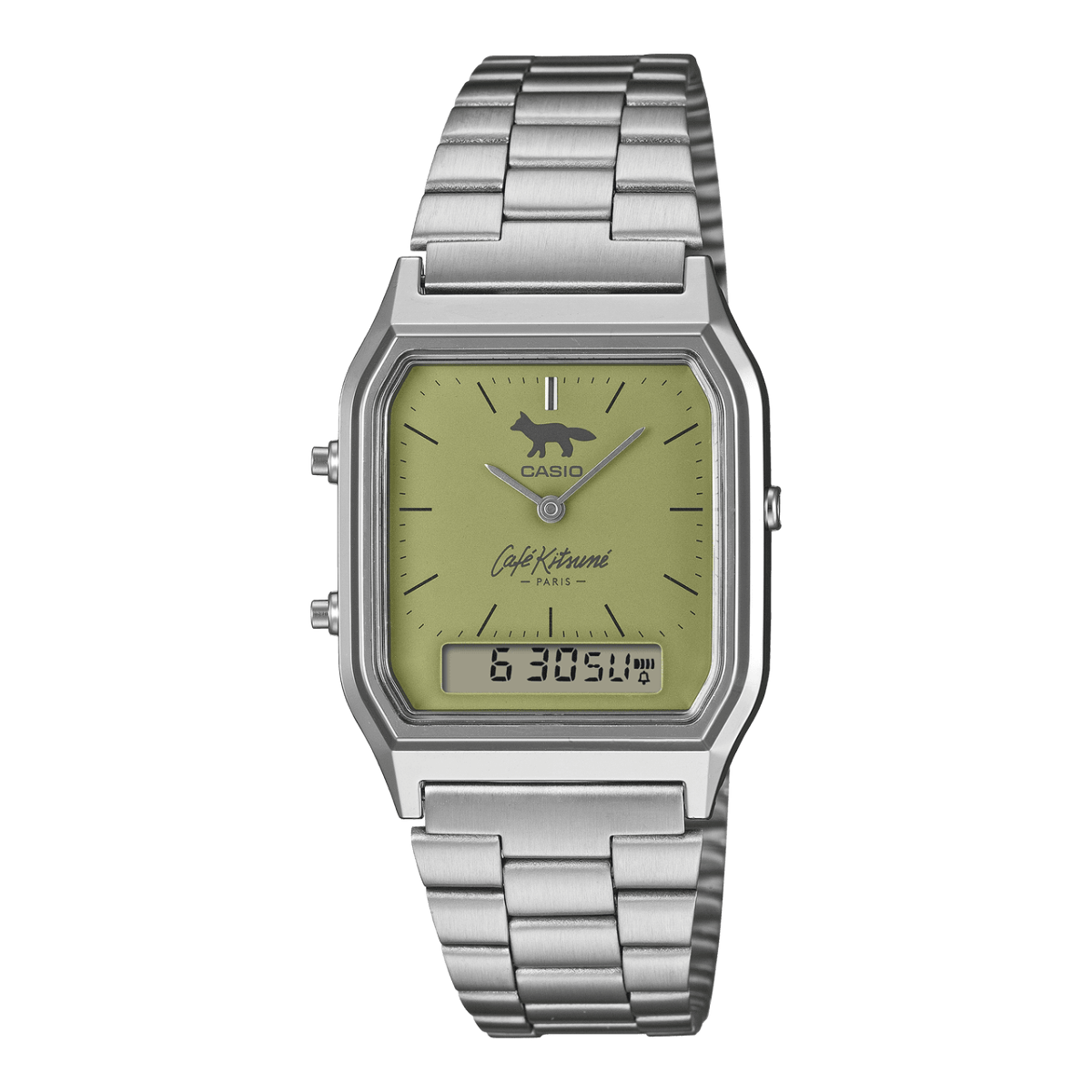 CASIO AQ-230ECK-3A 시계 실버 #1