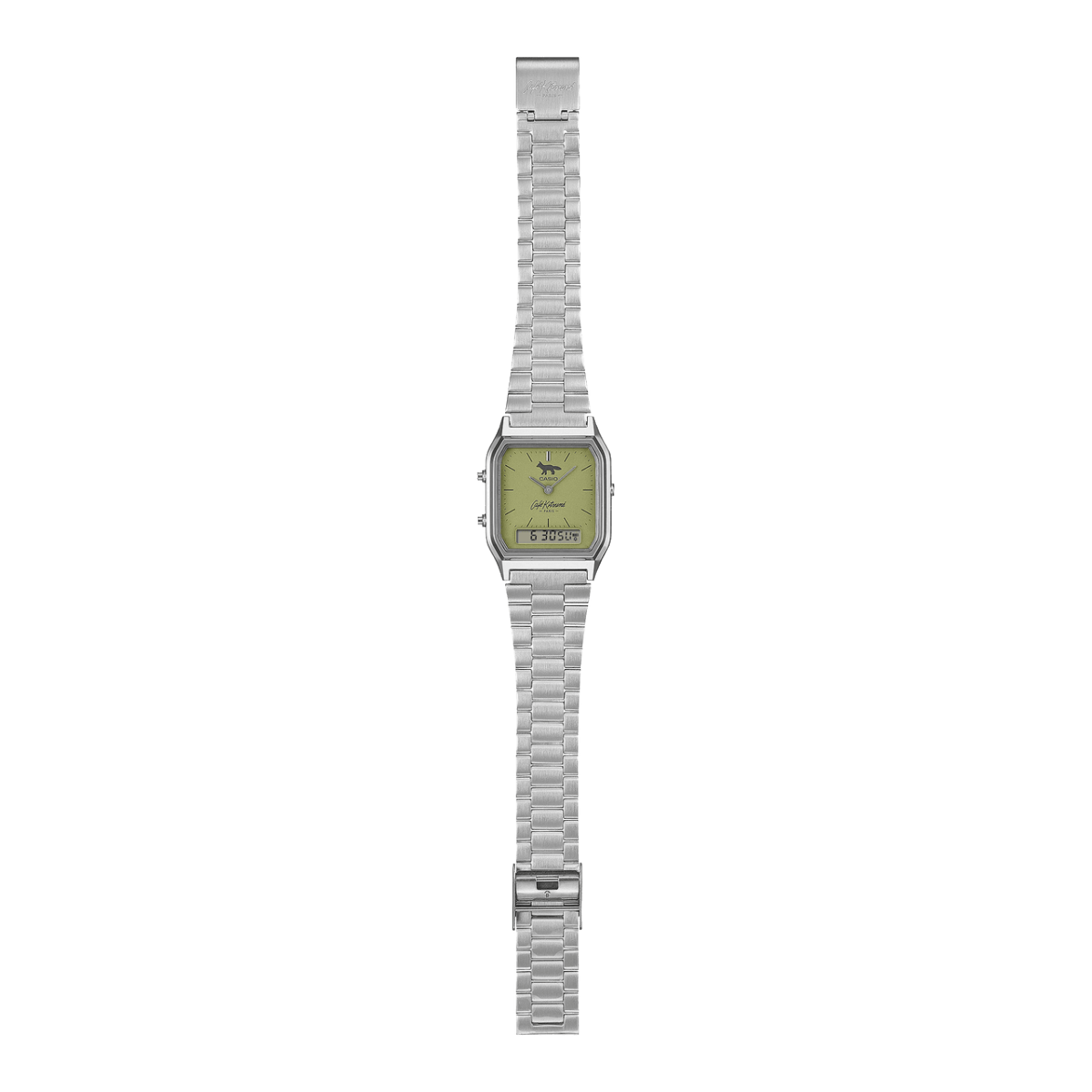 CASIO AQ-230ECK-3A 시계 실버 #8