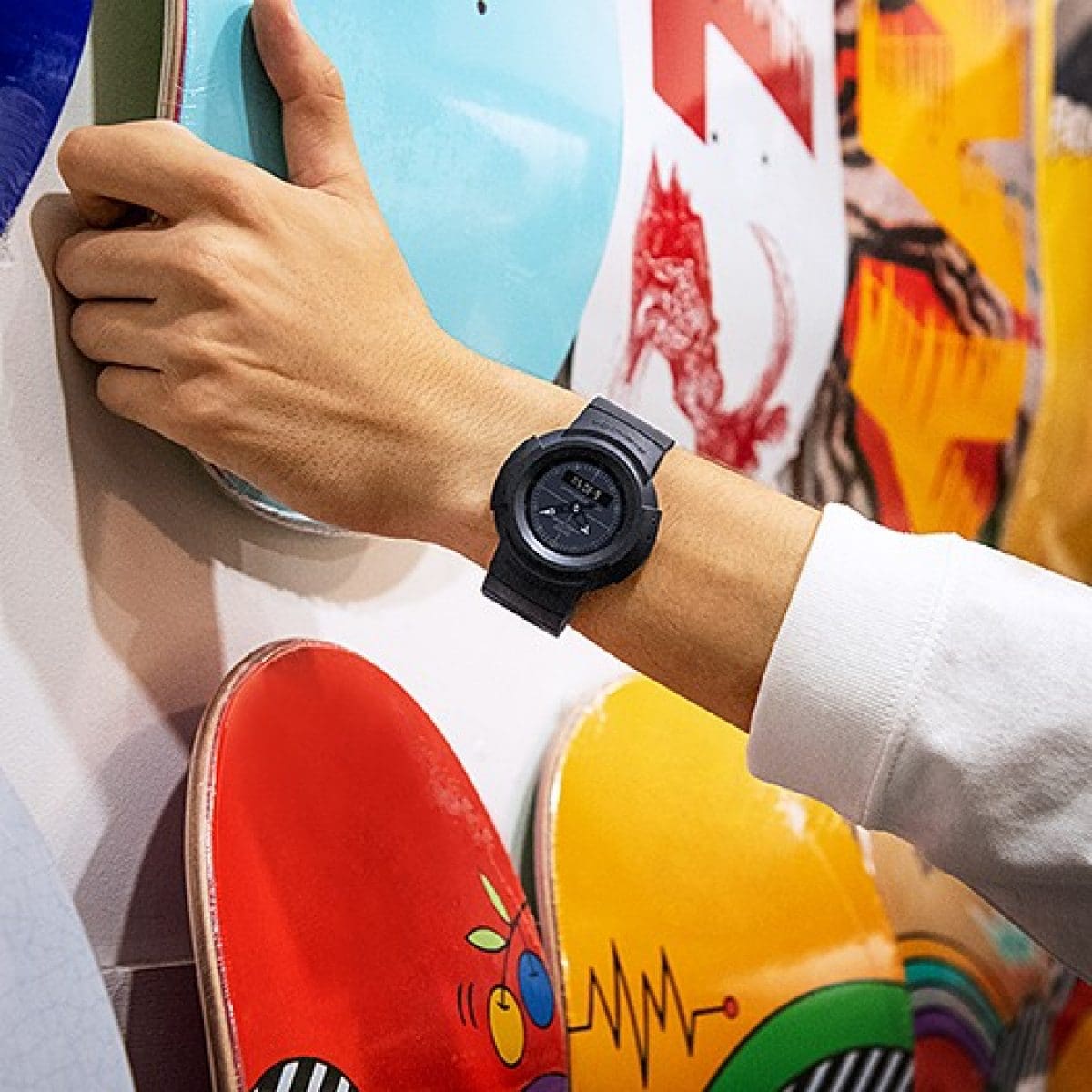 G-SHOCK AW-500BB-1E 시계 블랙 #3