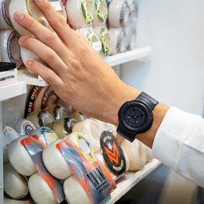 G-SHOCK AW-500BB-1E 시계 블랙 #4