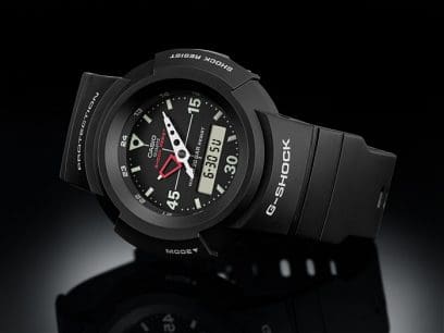 G-SHOCK AW-500E-1E 시계 블랙 #6