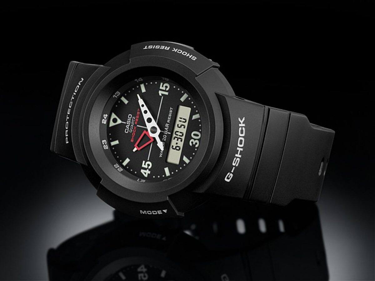G-SHOCK AW-500E-1E 시계 블랙 #6