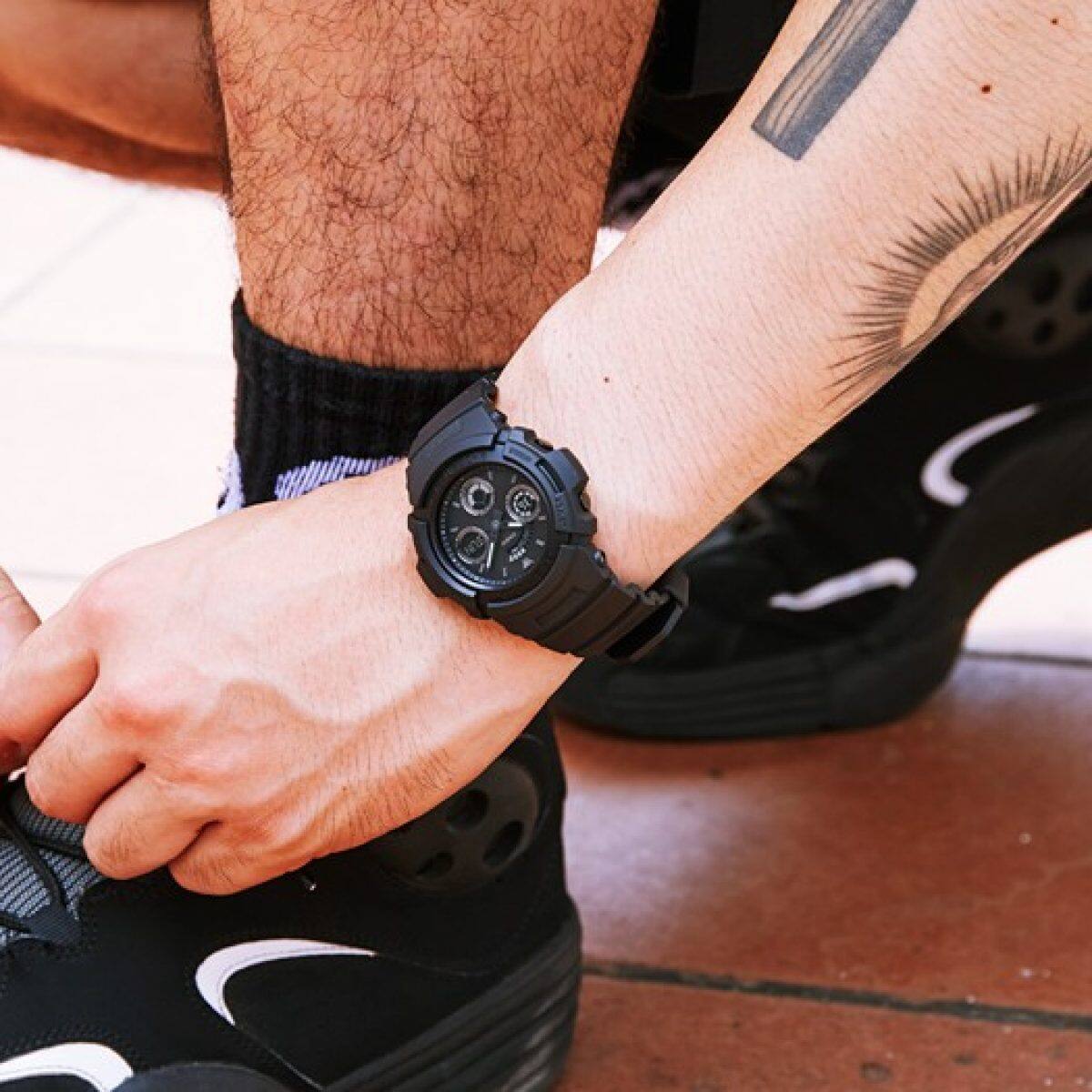 G-SHOCK AW-591BB-1A 시계 블랙 #2