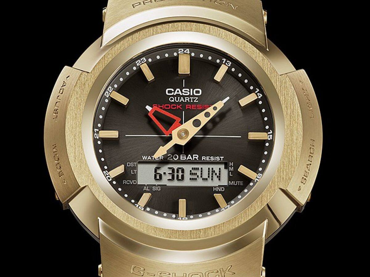 G-SHOCK AWM-500GD-9A 시계 골드 #3
