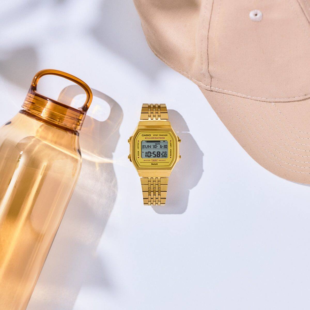 CASIO ABL-100WEG-9A 시계 골드 #7