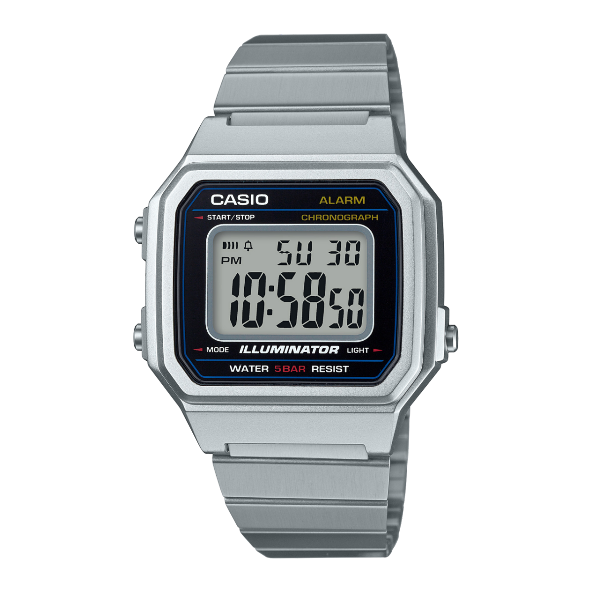 CASIO B650WD-1A 시계 실버 #1