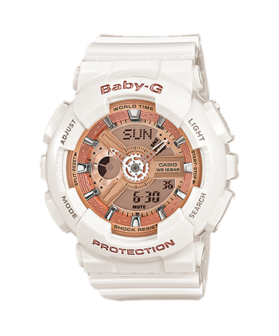 BABY-G BA-110-7A1 시계 화이트 #1