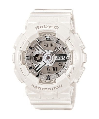BABY-G BA-110-7A3 시계 화이트 #1