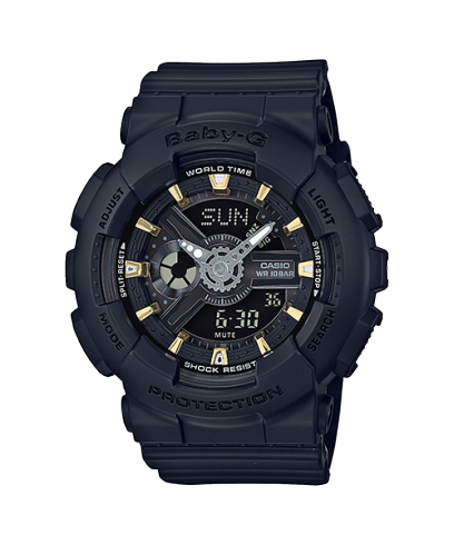 BABY-G BA-110GA-1A 시계 블랙 #1